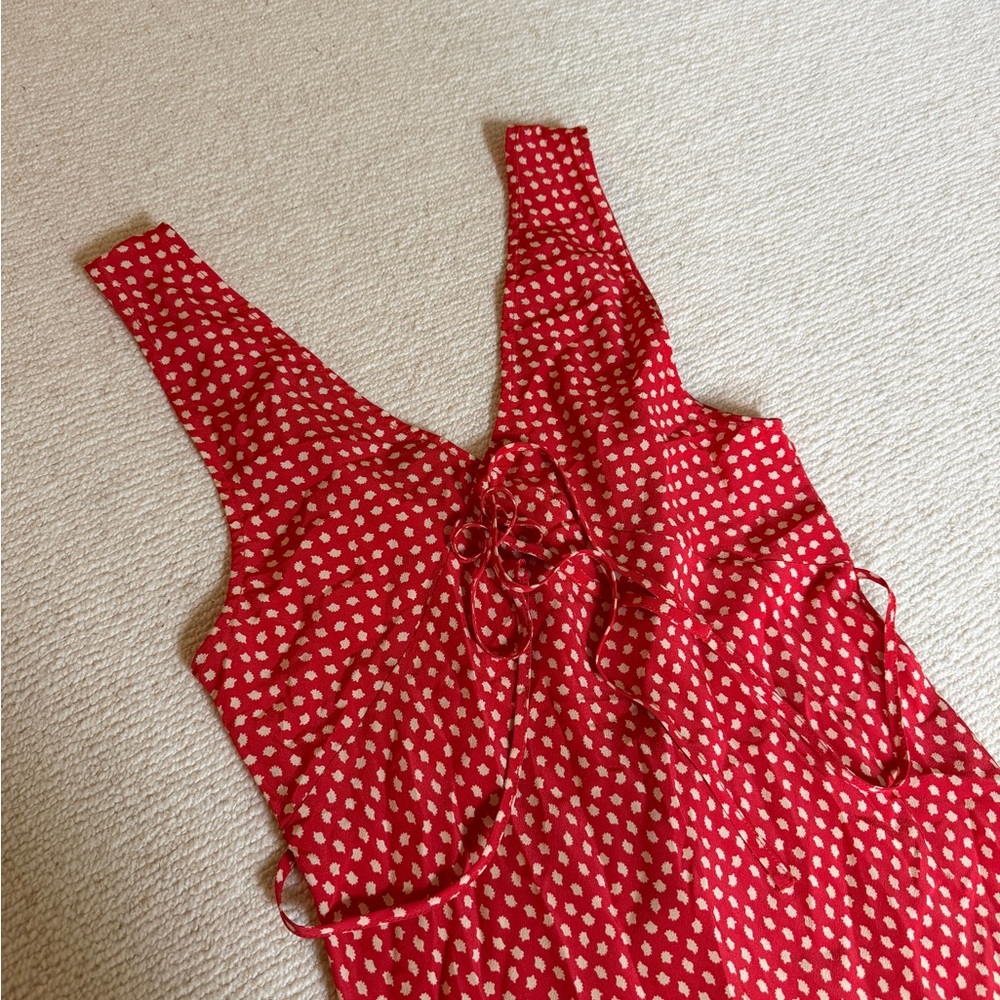 Realisation Par Red Polka Dot Dress XS - Picture 8 of 8